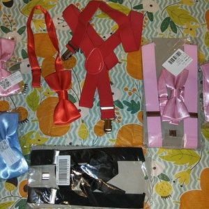 Bow Tie & Suspenders Sets